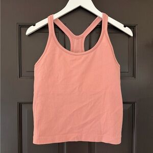 Lululemon Ebb To Street Shelf Bra Tank Top Hemmed Cropped 10